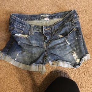 Juniors jean shorts